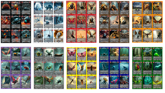 MINICOSM print & play set. 500 cards