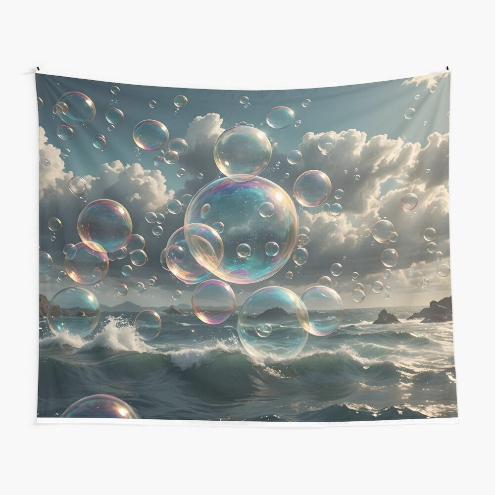 Bubble Coastline Tapestry