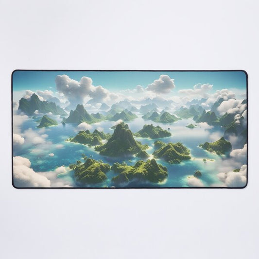 Cloud Covered Isles Playmat