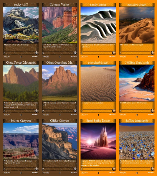 EKO TCG P&P EARTH & SAND deck