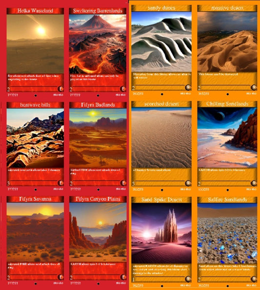 EKO TCG P&P FIRE & SAND deck