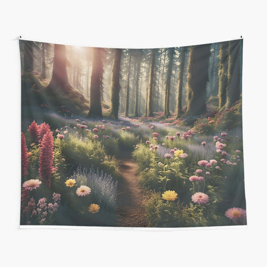 Floral Forest tapestry