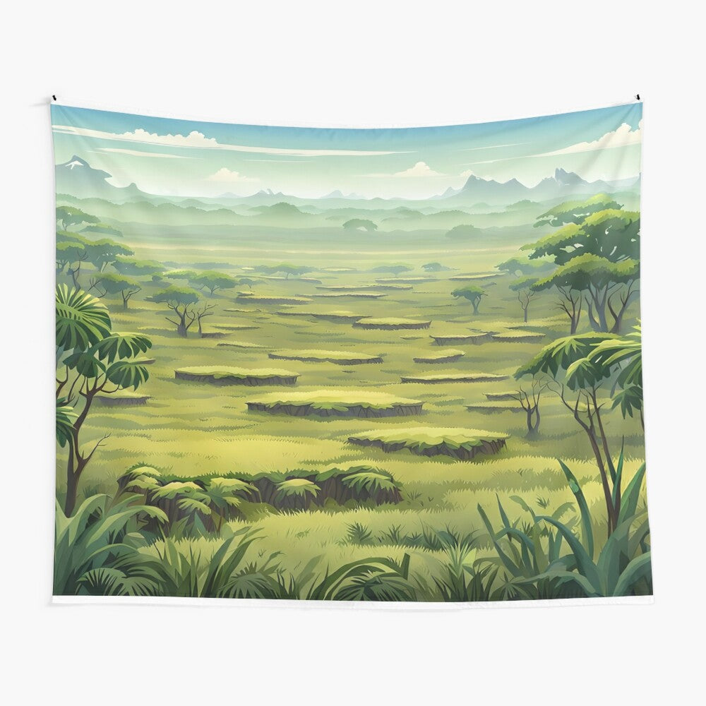 Grassland Savanna Tapestry