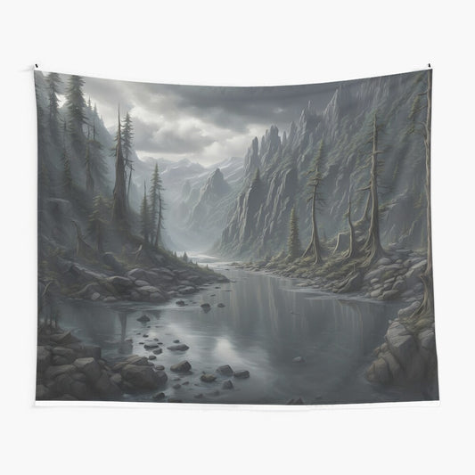 Greyrot Mountainside Tapestry