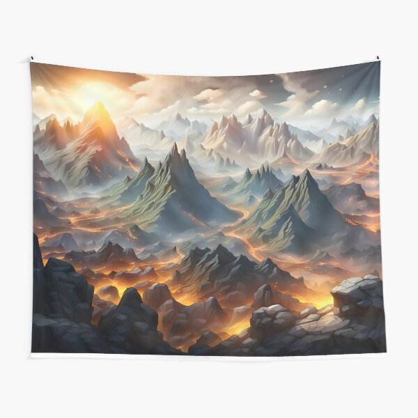 Oregma Mountains tapestry