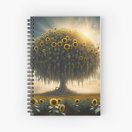 Sunflower Tree Notebook