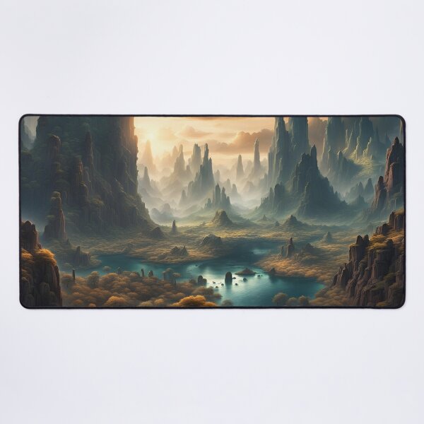 Autumn spire lake Biome Playmat