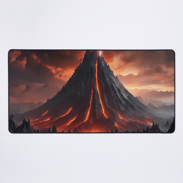 Volcanic spires Biome Playmat