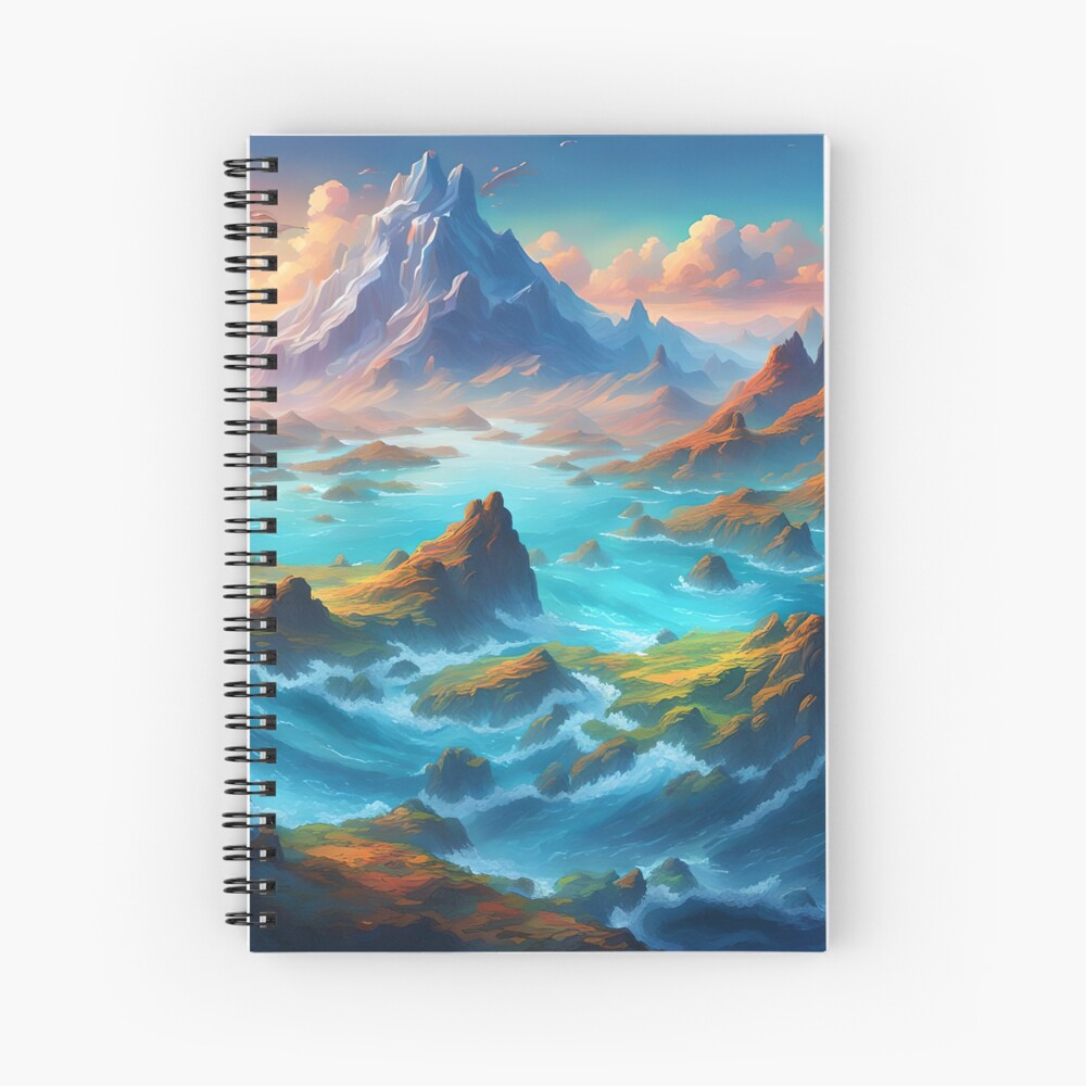 Wavepool Mountain Notebook