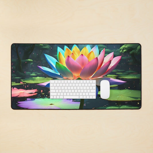 Rainbow Lotus Playmat